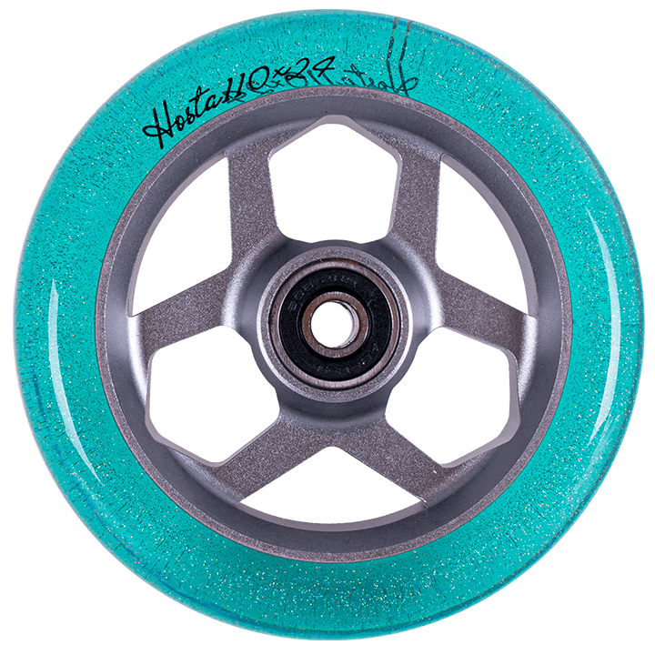 картинка Колесо для самоката X-Treme 110*24мм Hosta (emerald) | велосалон Драйв г. Липецк